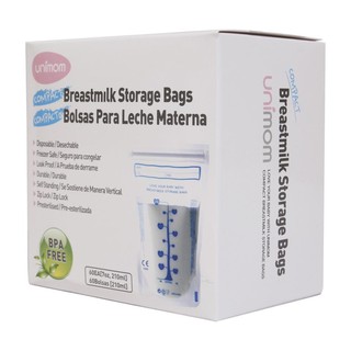 Túi đựng sữa mẹ unimom compact không có bpa 210ml