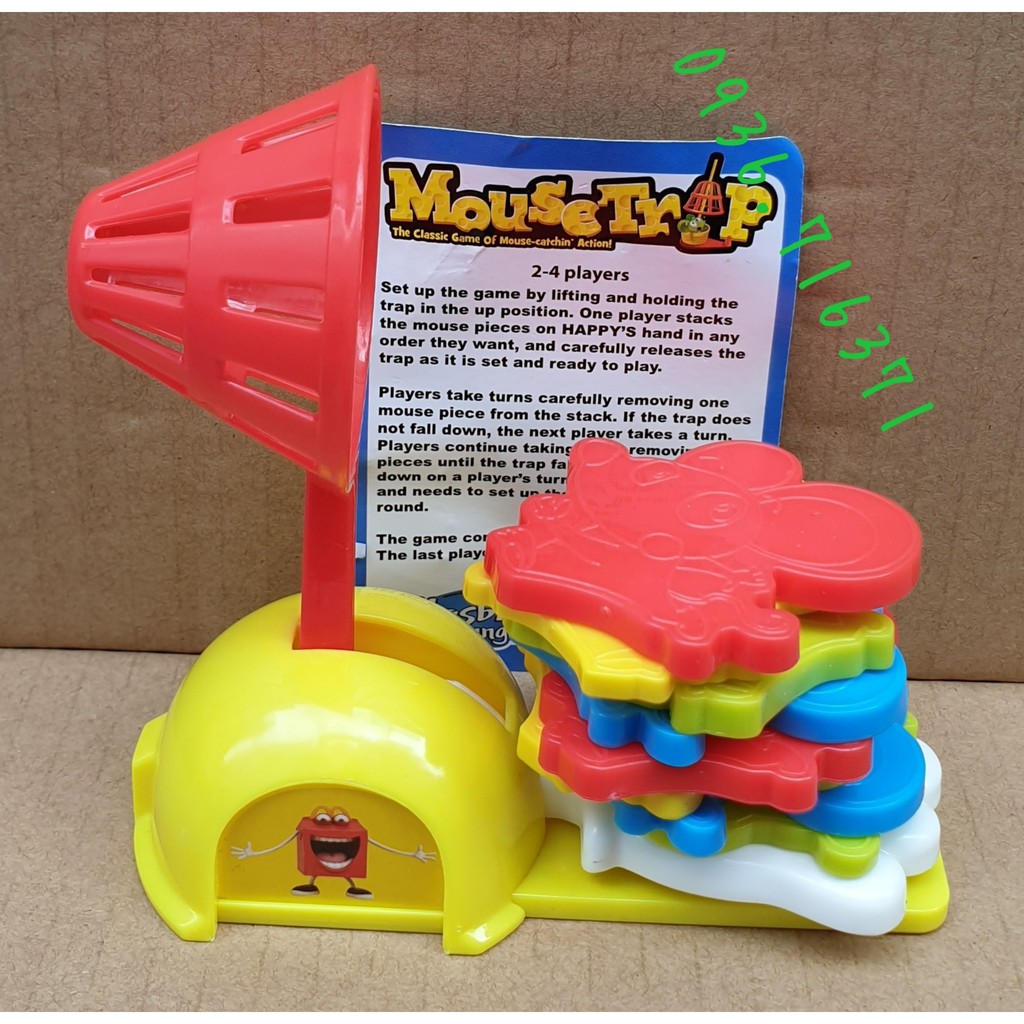 Bộ trò chơi Mouse Trap (Hasbro Gaming) hàng Mcdonald's