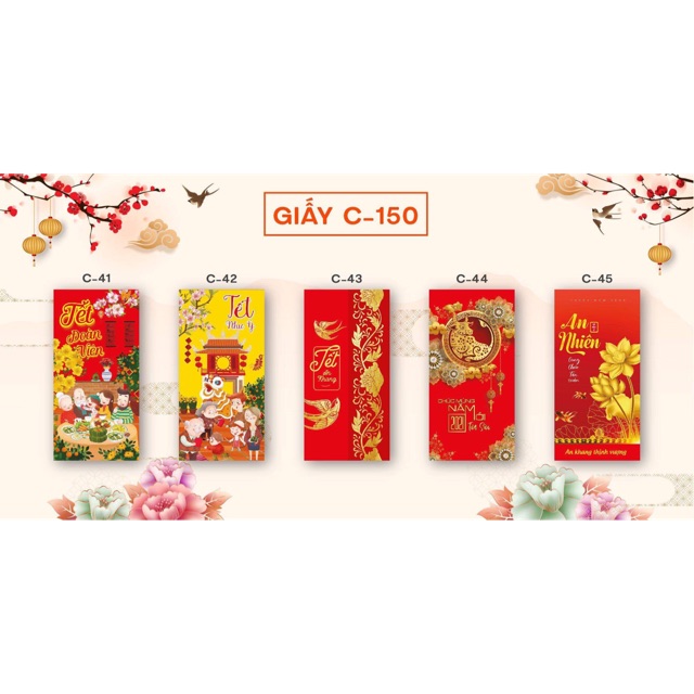 Combo 200 bao lì xì năm 2021