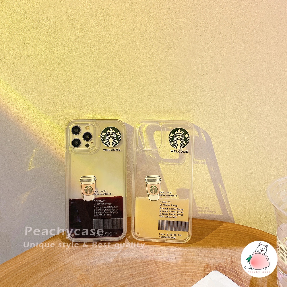 Ốp Điện Thoại PC Cứng Họa Tiết Starbucks Cho iPhone 14 13 12 Pro Max 11 Xr 7plus 8 Plus Xs X XsMax
