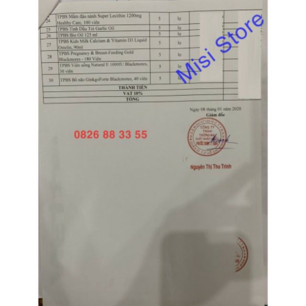 ĐỦ BILL - VIÊN UỐNG BỔ SUNG CANXI SỮA LỌ 150 VIÊN