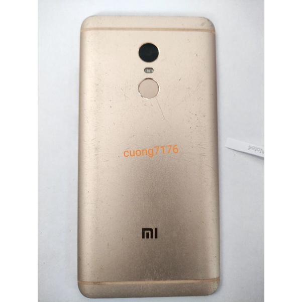 Nắp Lưng và cảm biến vân tay Xiaomi redmi Note 4 Tháo Máy