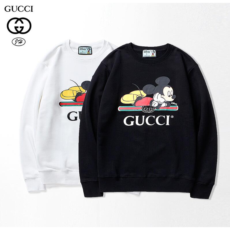 Áo Sweater Gucci Chất Liệu Cotton In Họa Tiết Thời Trang Cho Nam Nữ