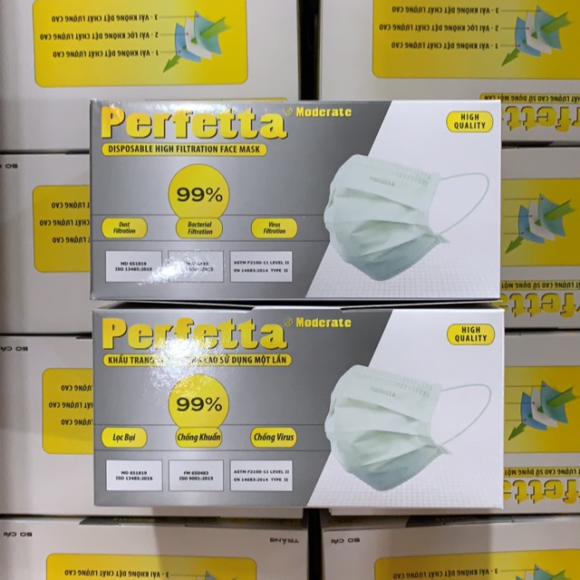 Khẩu trang perfetta (3lớp)