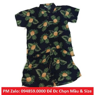 Bộ lanh hoa quả