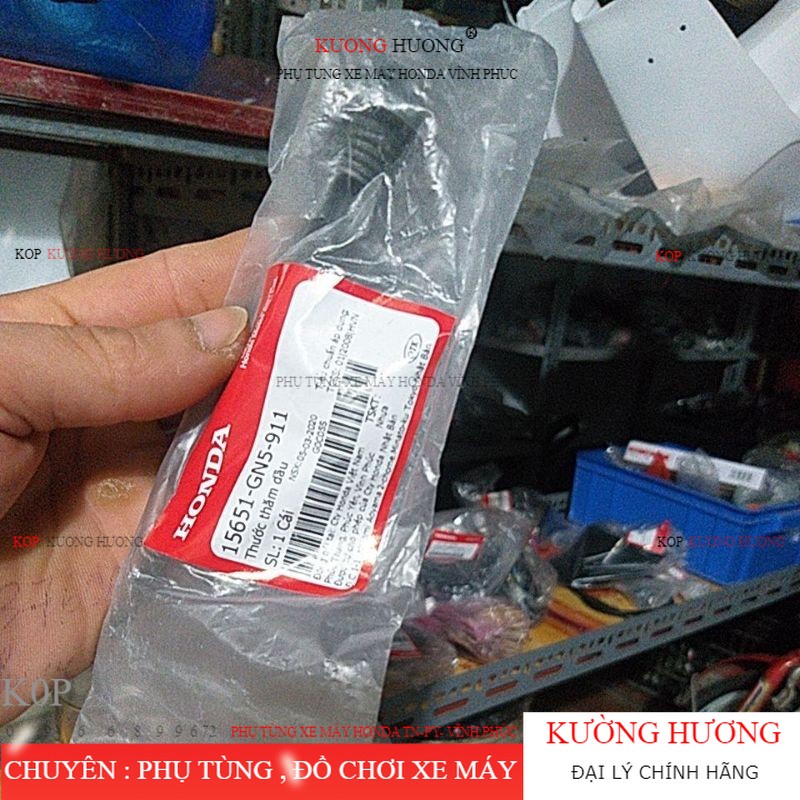 Thước thăm dầu nhớt xe máy DREAM WAVE GN5 hàng chính hãng