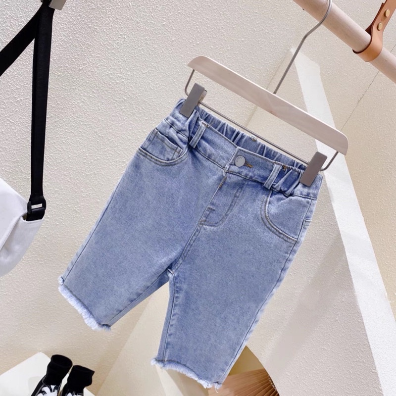 Quần Jean Bò Cho Bé Trai Và Bé Gái Chất Liệu Dày Dặn Mềm Co Giãn Từ 8 Đến 36kg - Gumball Shop