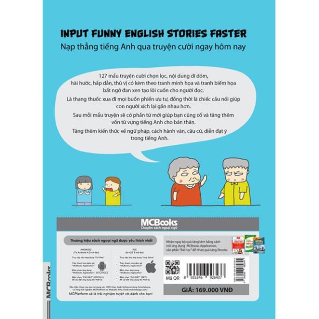 Sách - Nạp thẳng tiếng Anh qua truyện cười ngay hôm nay - Input Funny English Stories Faster