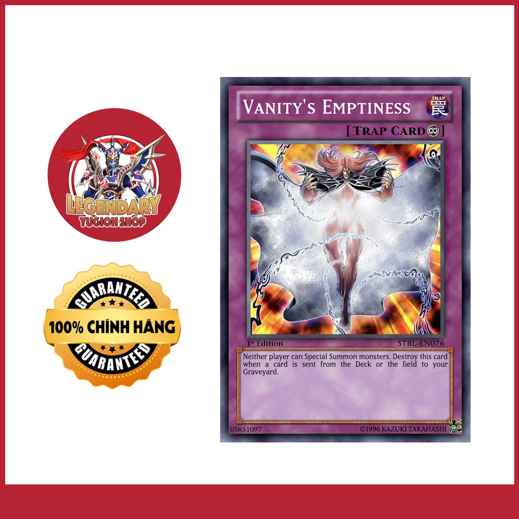 [Thẻ Bài Yugioh Chính Hãng] Vanity's Emptiness