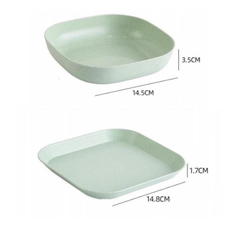 ( GIÁ XƯỞNG) COMBO 8 đĩa lúa mạch kích thước 14cm siêu tiện lợi SHOP BENA