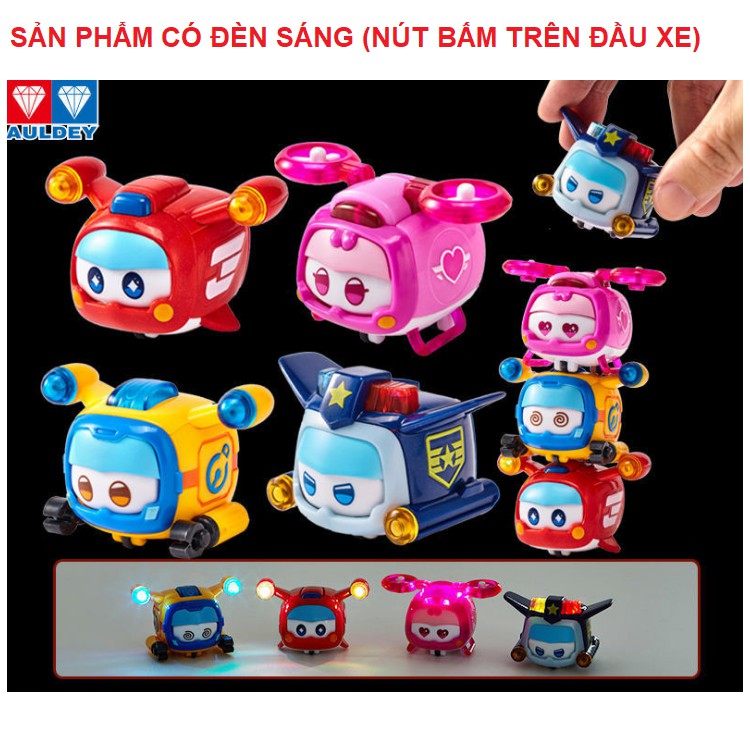 Super wings đội bay siêu đẳng Đồ chơi trẻ em Thú cưng siêu cấp Paul có đèn nháy sáng Cấu tạo sản phẩm : - Nhân vật : Cản