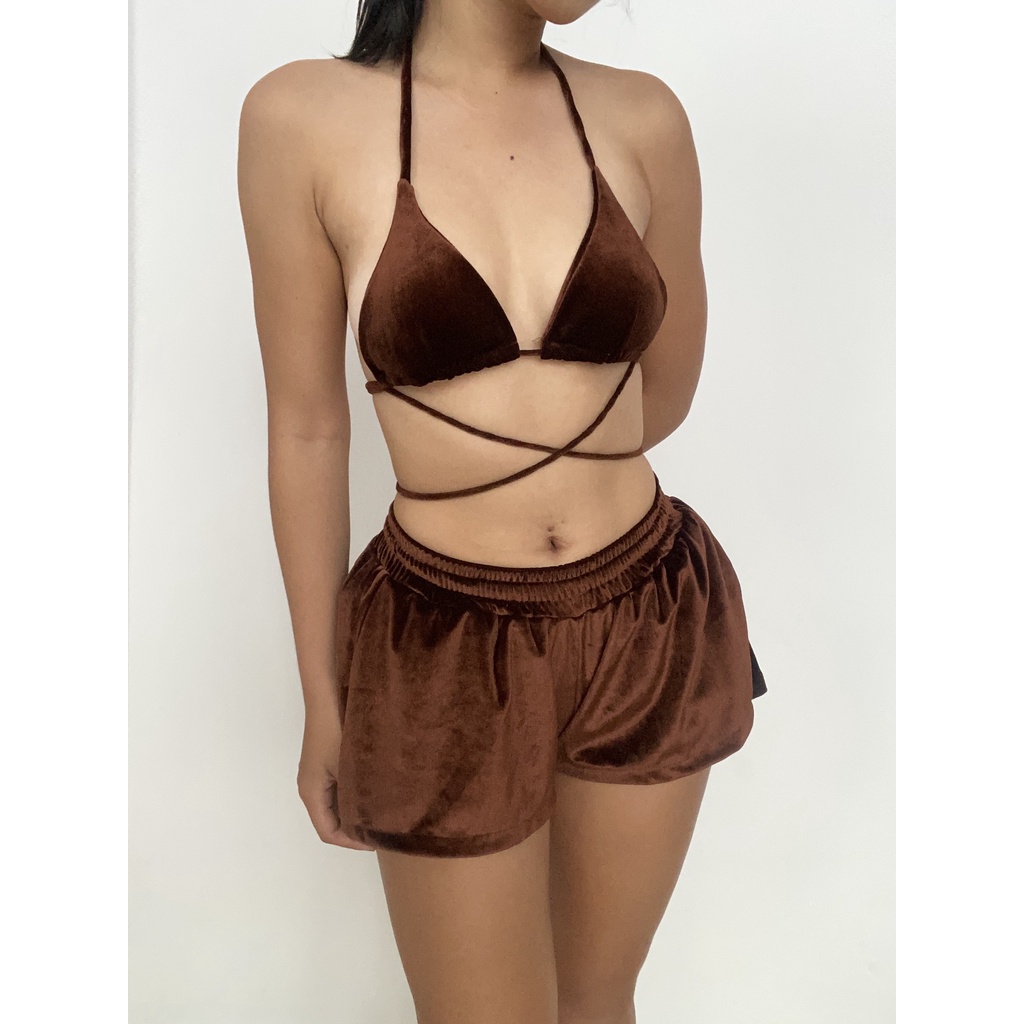 quần short nhung (Velvet)