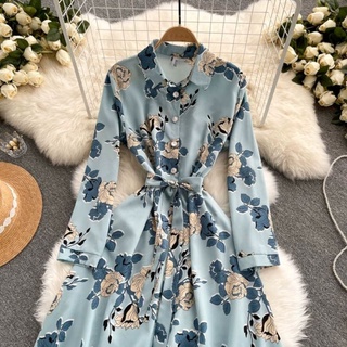 Order váy tiểu thư dáng dài freesize