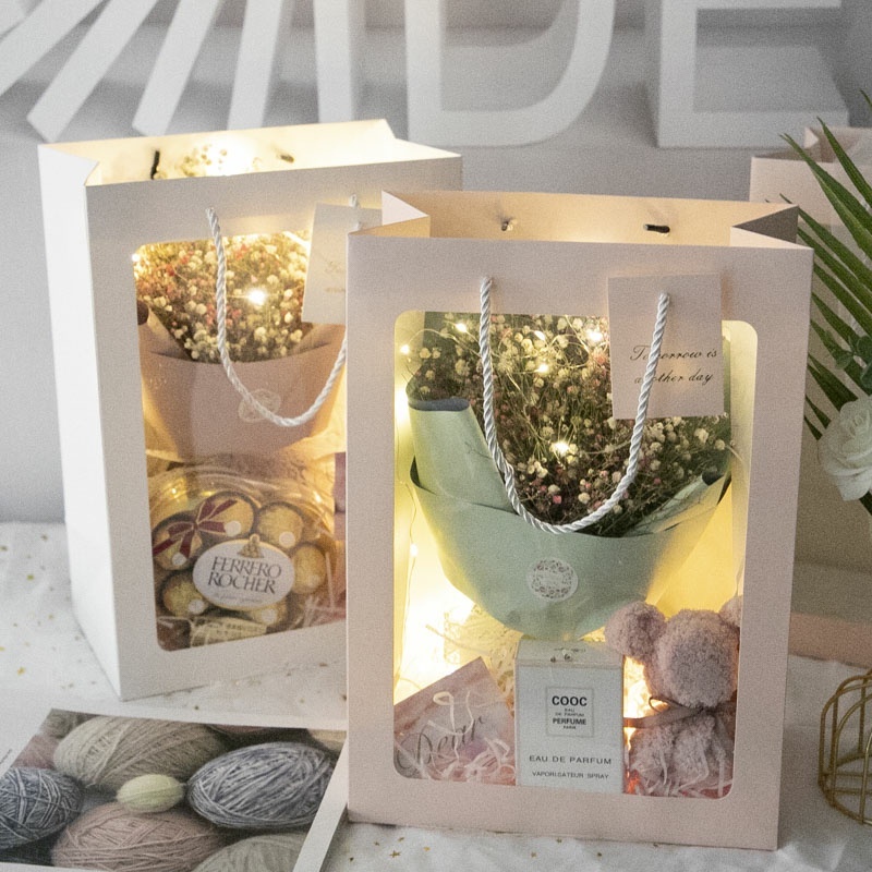 Túi giấy - Hộp quà tặng trong đựng quà tặng ngày lễ, dịp sinh nhật, Valentine
