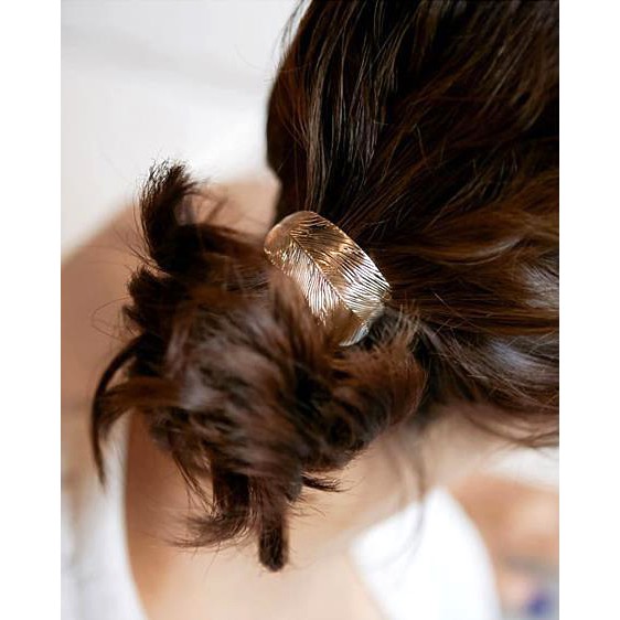 CT40 Cột tóc lông vũ