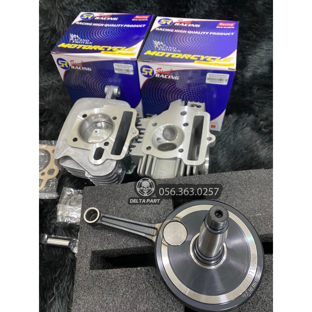 COMBO 54 56 cho xe 1 NỒI CUP 67 / Kymco 50cc / SYM 50cc  ELEGANT ...