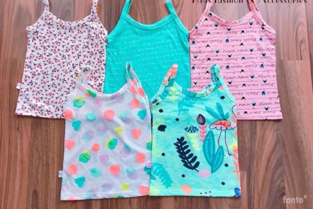 ÁO HAI DÂY BÉ GÁI CỰC ĐẸP-SET 5 CÁI-TẶNG QUÀ KHI MUA CHỈ 1 SET