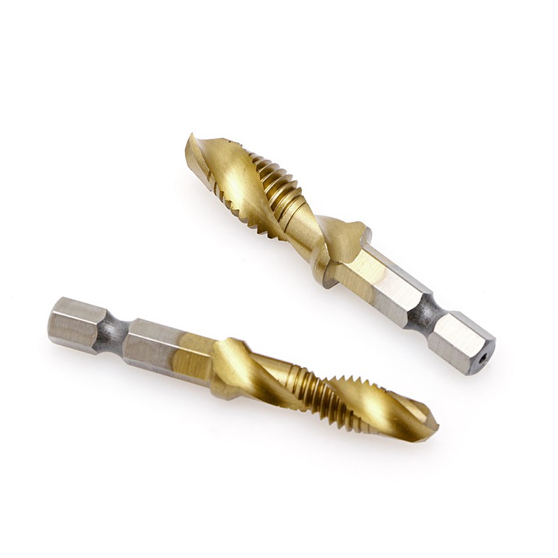 Set mũi khoan xoắn đầu lục giác M3-M10 chất lượng cao