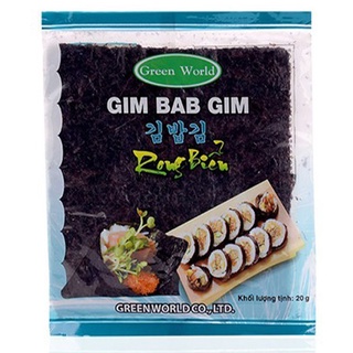 Rong Biển Gimbab Cuộn Cơm Humanwell Nhập Khẩu Hản Quốc 20g