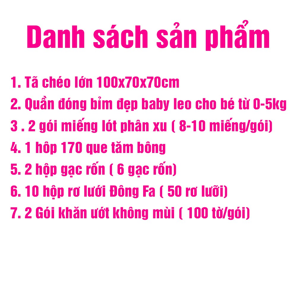 Set 37 món đồ dùng chăm sóc, vệ sinh an toàn tiện lợi cho bé sơ sinh