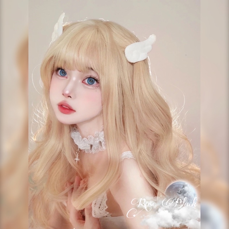 Kẹp tóc cánh thiên thần trắng cute mã CH-947