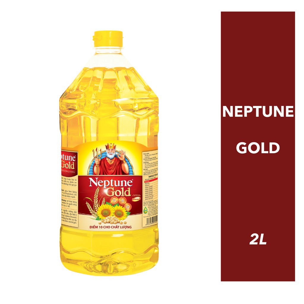 (FREESHIP50K)Dầu Ăn Neptune Gold Can 2 Lít