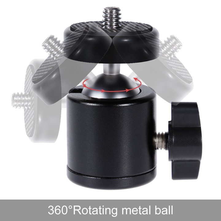 Ball head mini Q29 xoay 360 độ chuẩn ốc 1/4 tripod