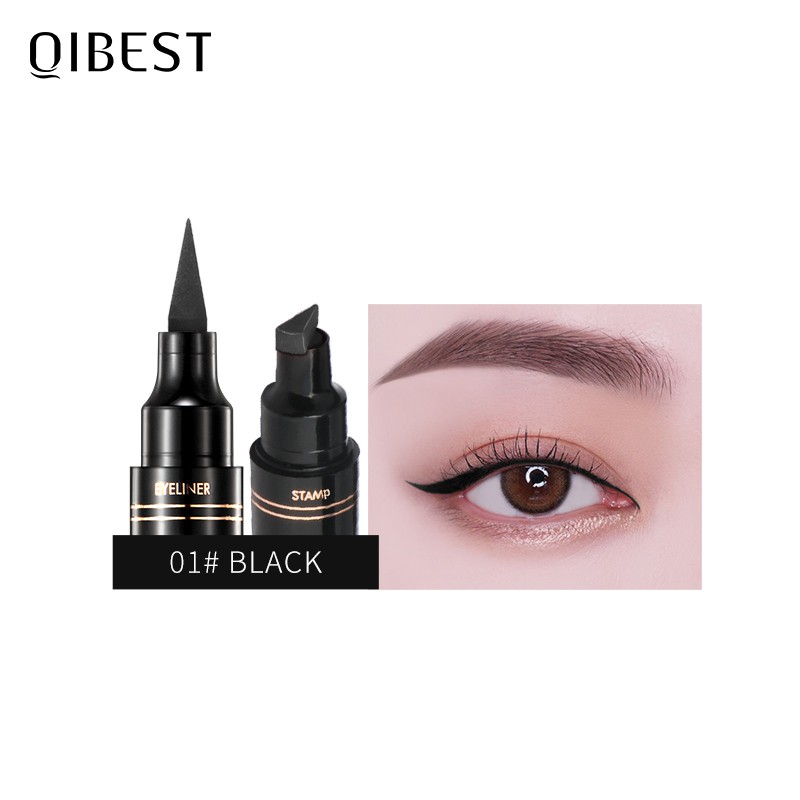 Bộ trang điểm mắt QIBEST gồm bút kẻ mắt dạng lỏng + Bút kẻ lông mày + Gel kẻ mày 95g | BigBuy360 - bigbuy360.vn