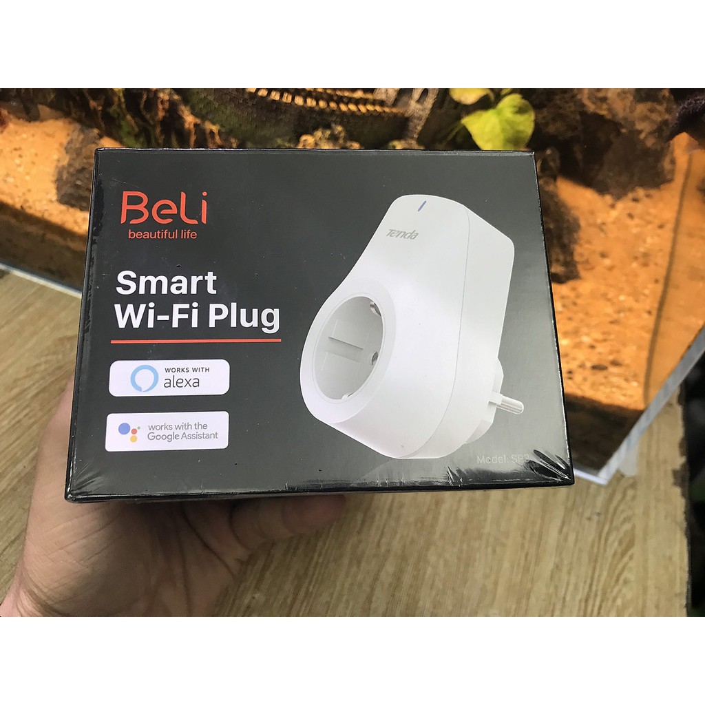 Ổ Cắm Điện WIFI Thông Minh Tenda SP3 Điều Khiển Từ Xa - Chính Hãng BH 3 NĂM