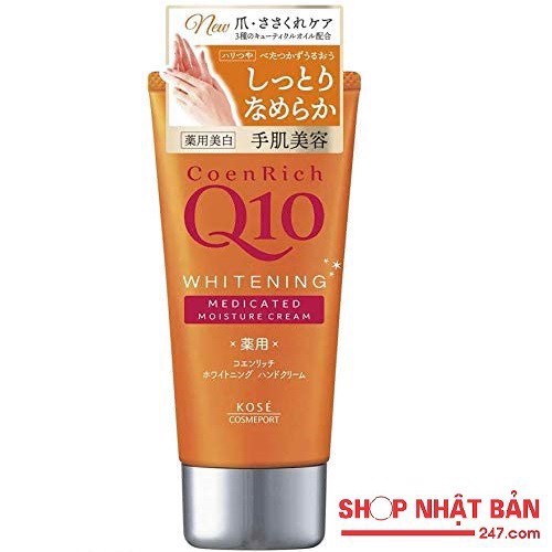 Kem dưỡng da tay Kose ConeRich Q10 Medicated mẫu mới nhất