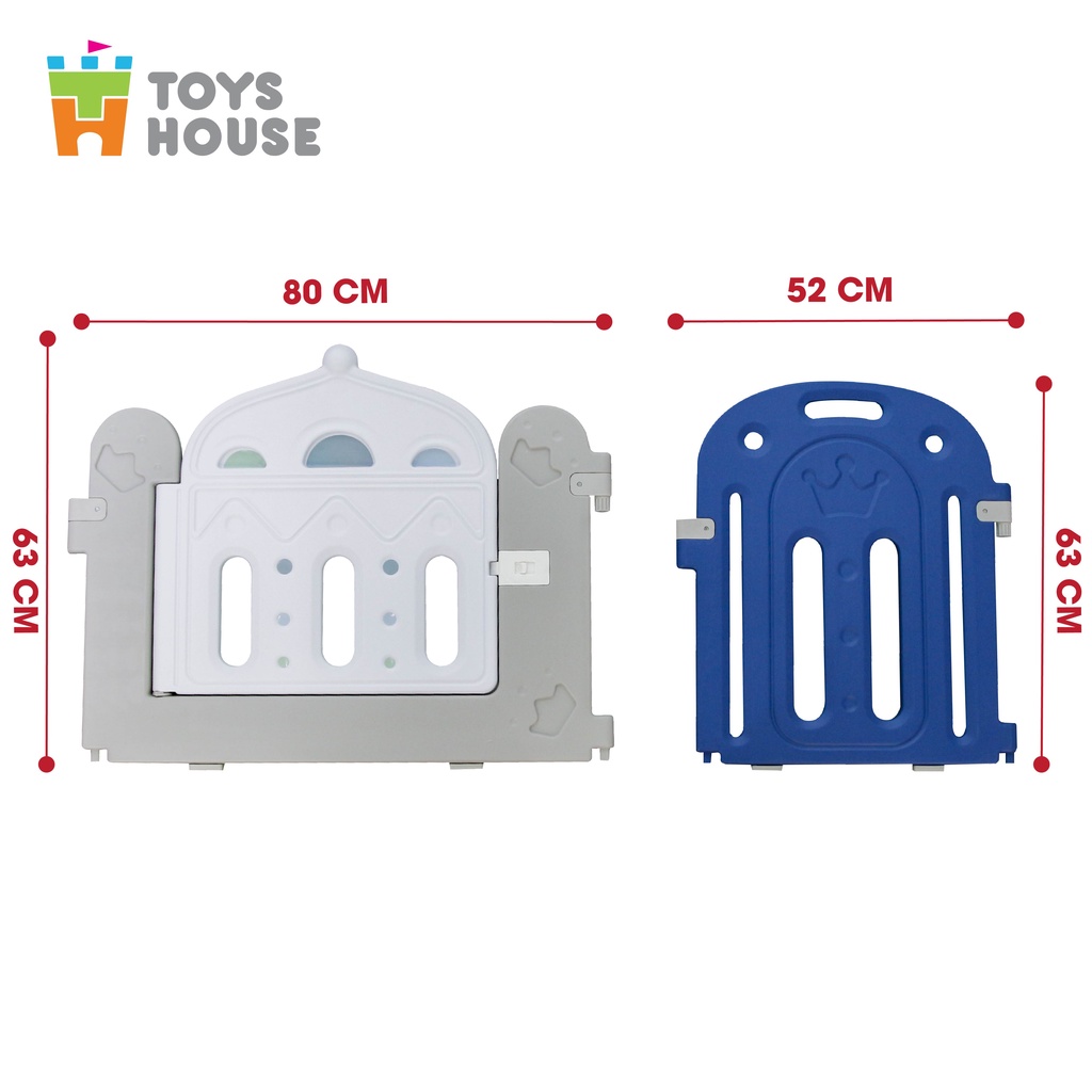 Quây cũi, nhà banh cho bé nhựa nguyên hình, hình ốc sên Toys House WM19005 - hàng chính hãng