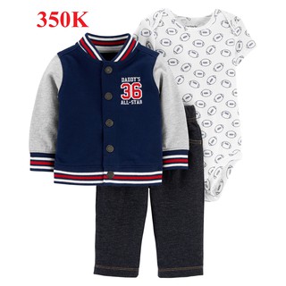 Bộ áo khoác nhỏ Varsity