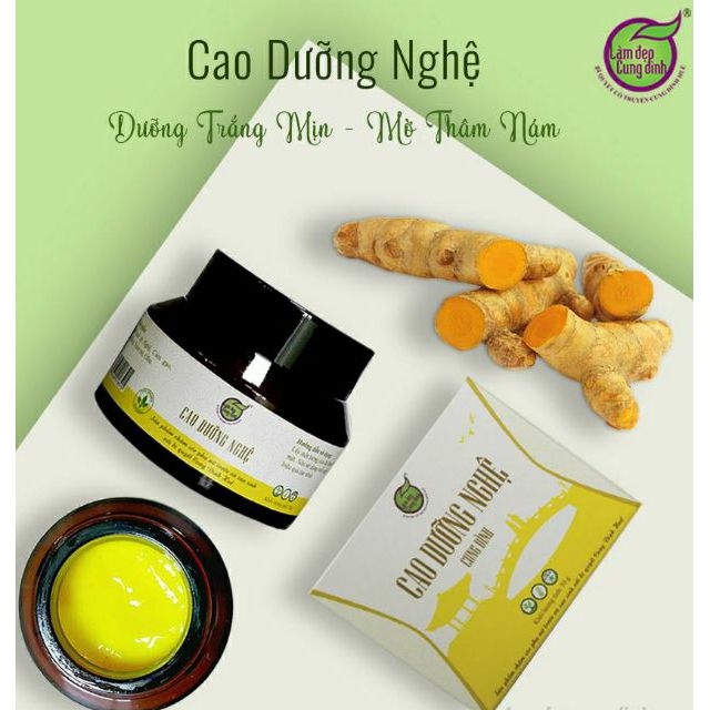 Cao dưỡng nghệ giúp da trắng hồng, mịn màng  (Bảo nhiên Việt Nam)