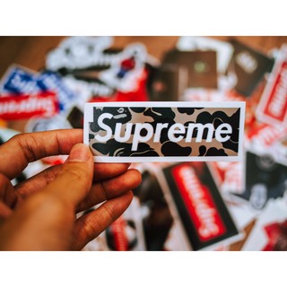 SET 100 STICKER CHỦ ĐỀ SUPREME