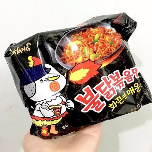 Mì cay Samyang Hàn Quốc túi 140gr nhập khẩu siêu cay cấp độ 3 ăn vặt Hàn Quốc thơm ngon, bổ dưỡng