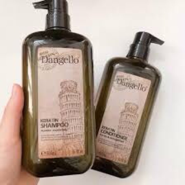 Cặp dầu gội dầu xả phục hồi siêu mềm mượt dangelo 500ml | BigBuy360 - bigbuy360.vn