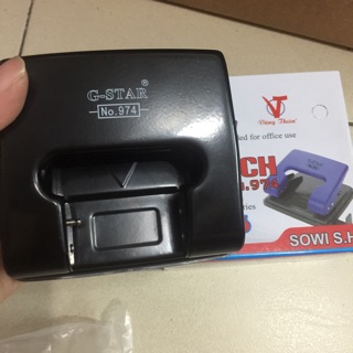 Đục lỗ giấy Gstar mã 974, bấm lỗ giấy