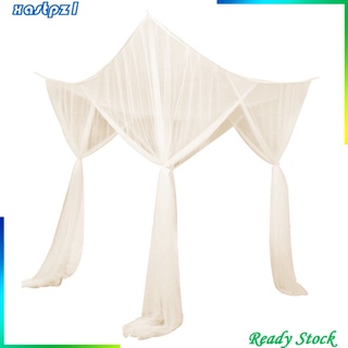 [4 Post Bed Canopy Net Valance Drape Lưới Đơn