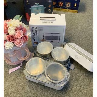 HỘP CƠM GIỮ NHIỆT 2 TẦNG COOKING BUCOOK CAO CẤP( BẢO HÀNH 12 THÁNG)
