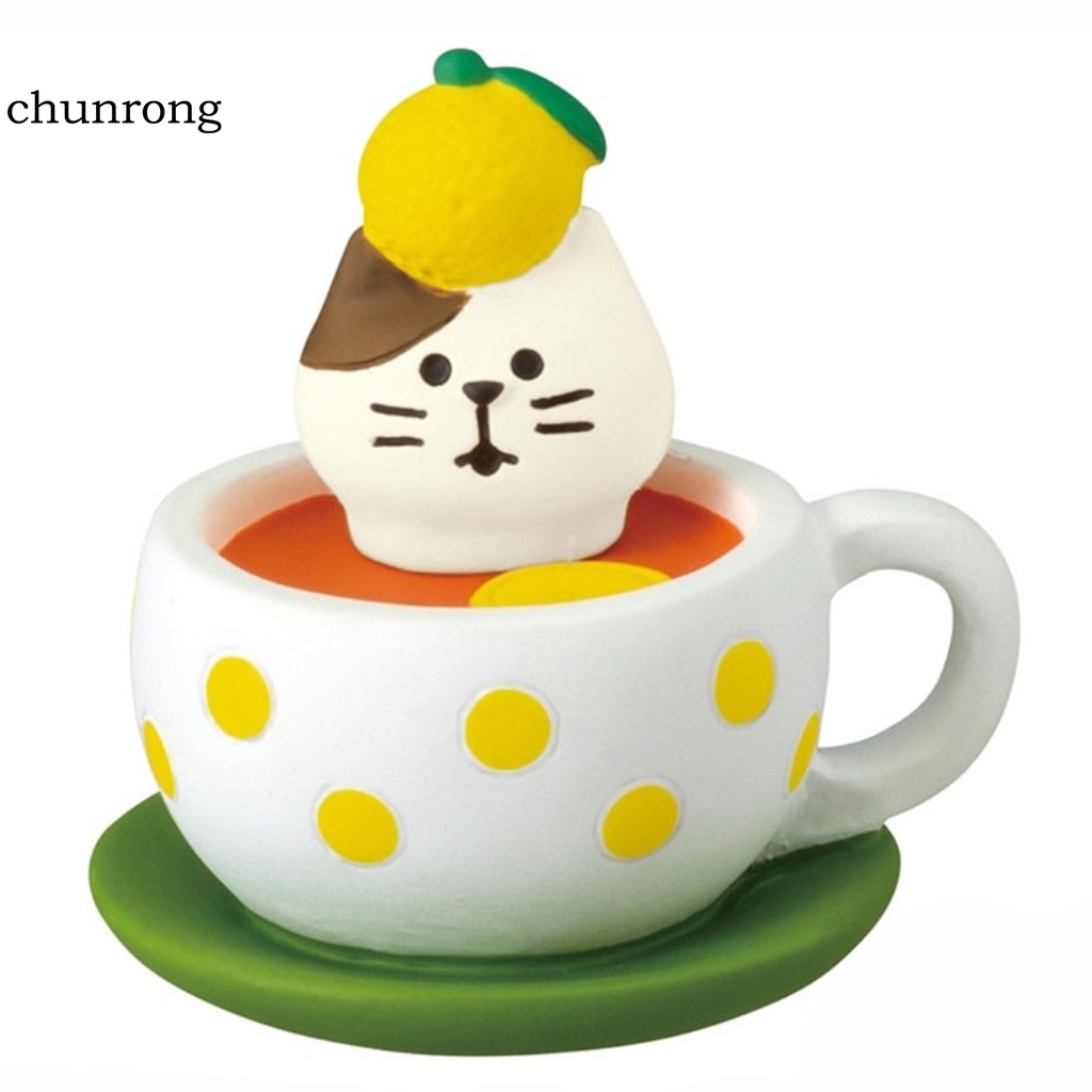 Chú mèo resin mini dùng trang trí phong cách Nhật