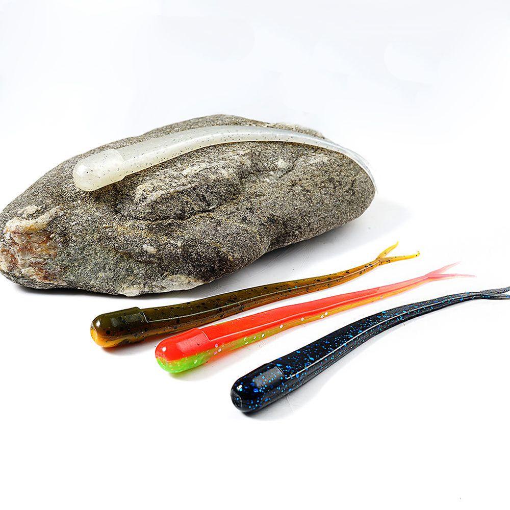 SHOUKEY Bộ 10 Mồi Câu Cá Mềm Hình Con Sâu