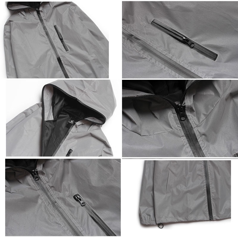 Áo khoác phản quang chống nước kiểu dáng thời trang cho nam | BigBuy360 - bigbuy360.vn