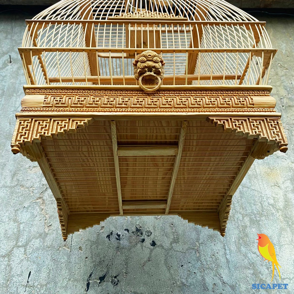 Lồng chim chào mào, Lồng sing Chào Mào vuông tre già SICAPET