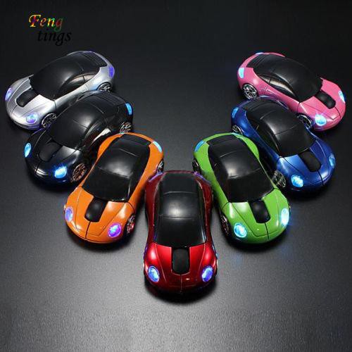 Chuột máy tính tần số 2.4 GHz hình dáng xe ô tô
