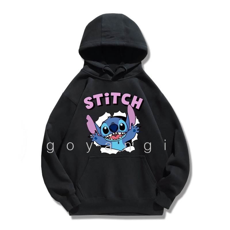Áo hoodie Stichtt hallo Unisex phong cách Hàn Quốc