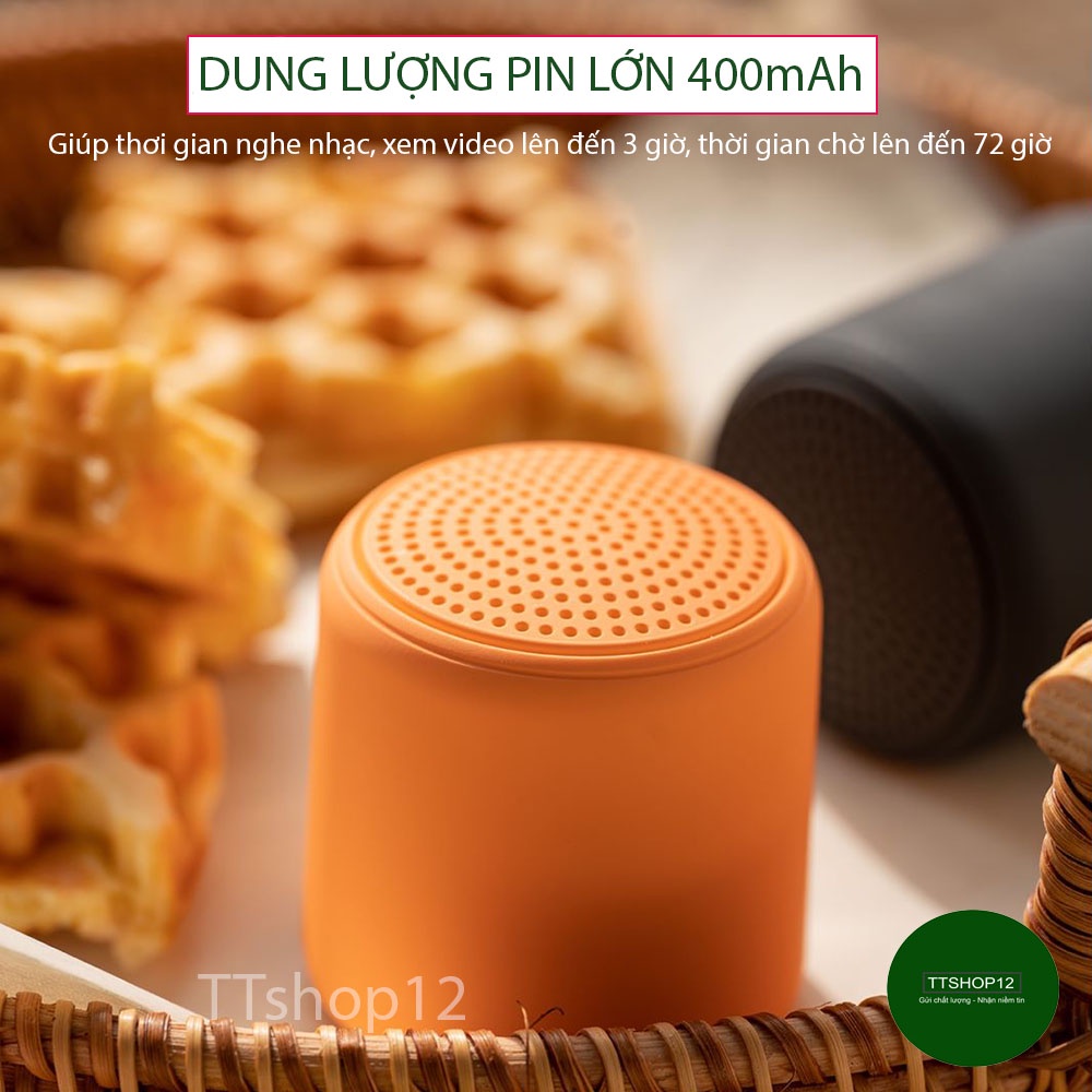 Loa bluetooth InPods LitteFun chính hãng Pass vòm 360 độ ghép đôi loa TWS âm thanh siêu hay