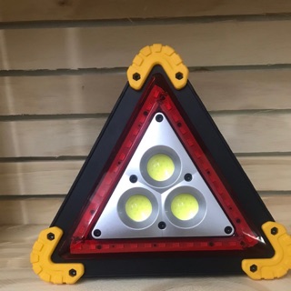 Đèn led tam giác cảnh báo dành cho ae đi phượt
