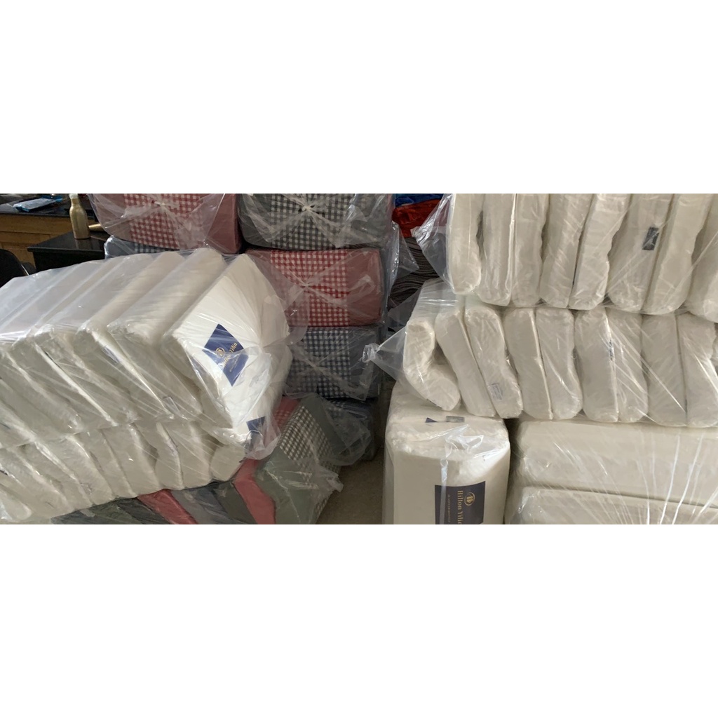 Gối kẻ sọc cao su người lớn nhập khẩu chống mỏi vai gáy cao cấp KD BEDDING kích thước 40 x 60cm