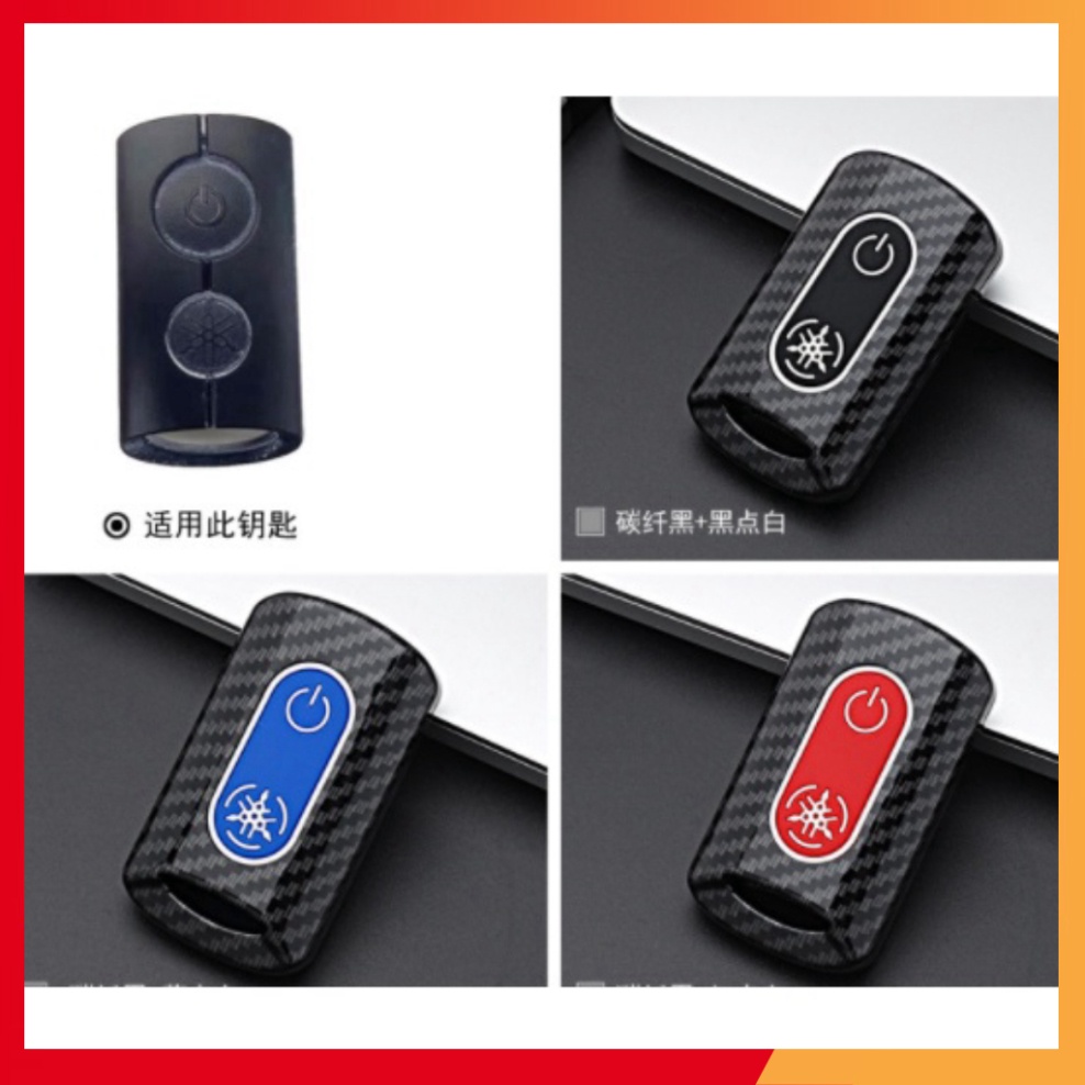 Bọc Chìa Khóa Smartkey Yamaha như NVX, Exciter, Janus Ốp Carbon (Ảnh sp thật)