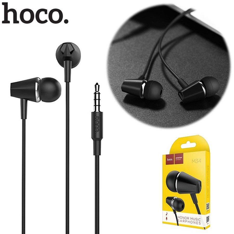 Tai nghe nhét tai Hoco M34 chính hãng FREE SHIP